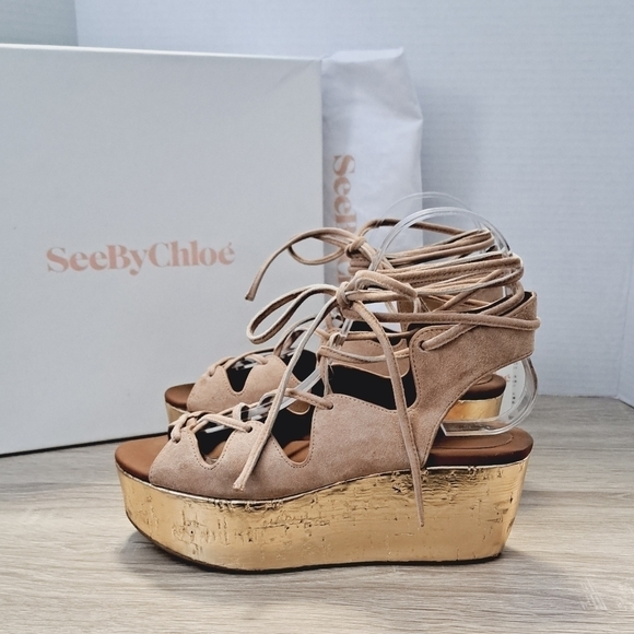 See By Chloé Wedge Sandal